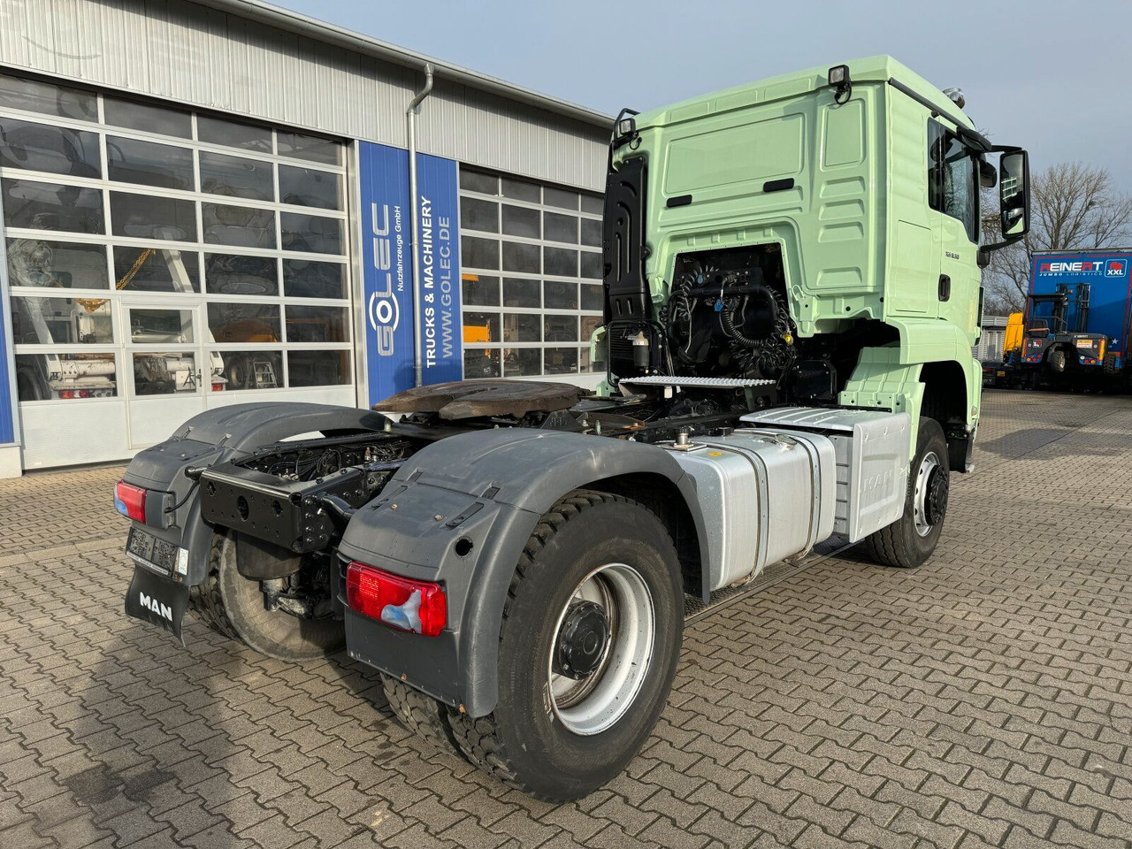 MAN TGS 18.510 4x4 SZM - Kipphyd. Blatt Luft - Tracteur routier: photos 4 MAN TGS 18.510 4x4 SZM - Kipphyd. Blatt Luft - Tracteur routier: photos 4