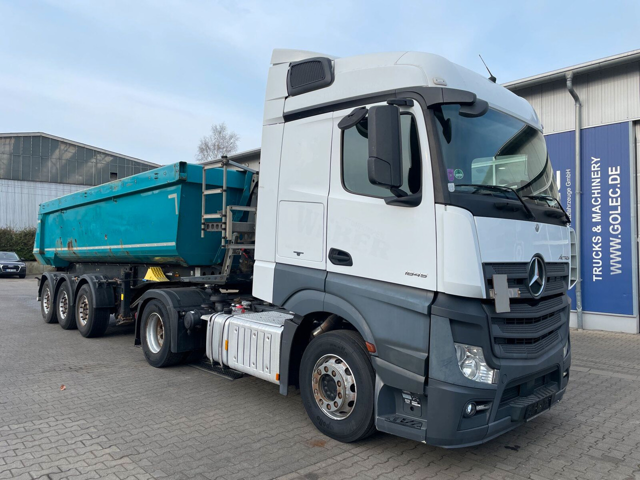 Mercedes-Benz Actros 1845 SZM 4x2 Retarder Kipphydraulik - Tracteur routier: photos 1 Mercedes-Benz Actros 1845 SZM 4x2 Retarder Kipphydraulik - Tracteur routier: photos 1