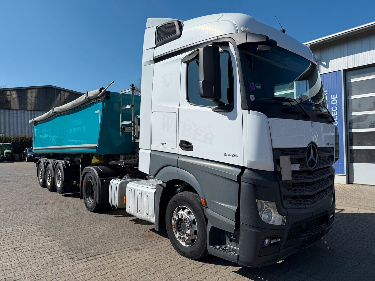 Mercedes-Benz Actros 1845 SZM 4x2 Retarder Kipphydraulik - Tracteur routier: photos 1 Mercedes-Benz Actros 1845 SZM 4x2 Retarder Kipphydraulik - Tracteur routier: photos 1