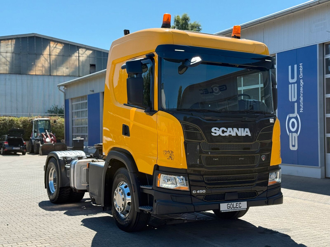 Scania G450 4x2 Euro 6 SZM Kipphydraulik Blatt/ Luft - Tracteur routier: photos 1 Scania G450 4x2 Euro 6 SZM Kipphydraulik Blatt/ Luft - Tracteur routier: photos 1