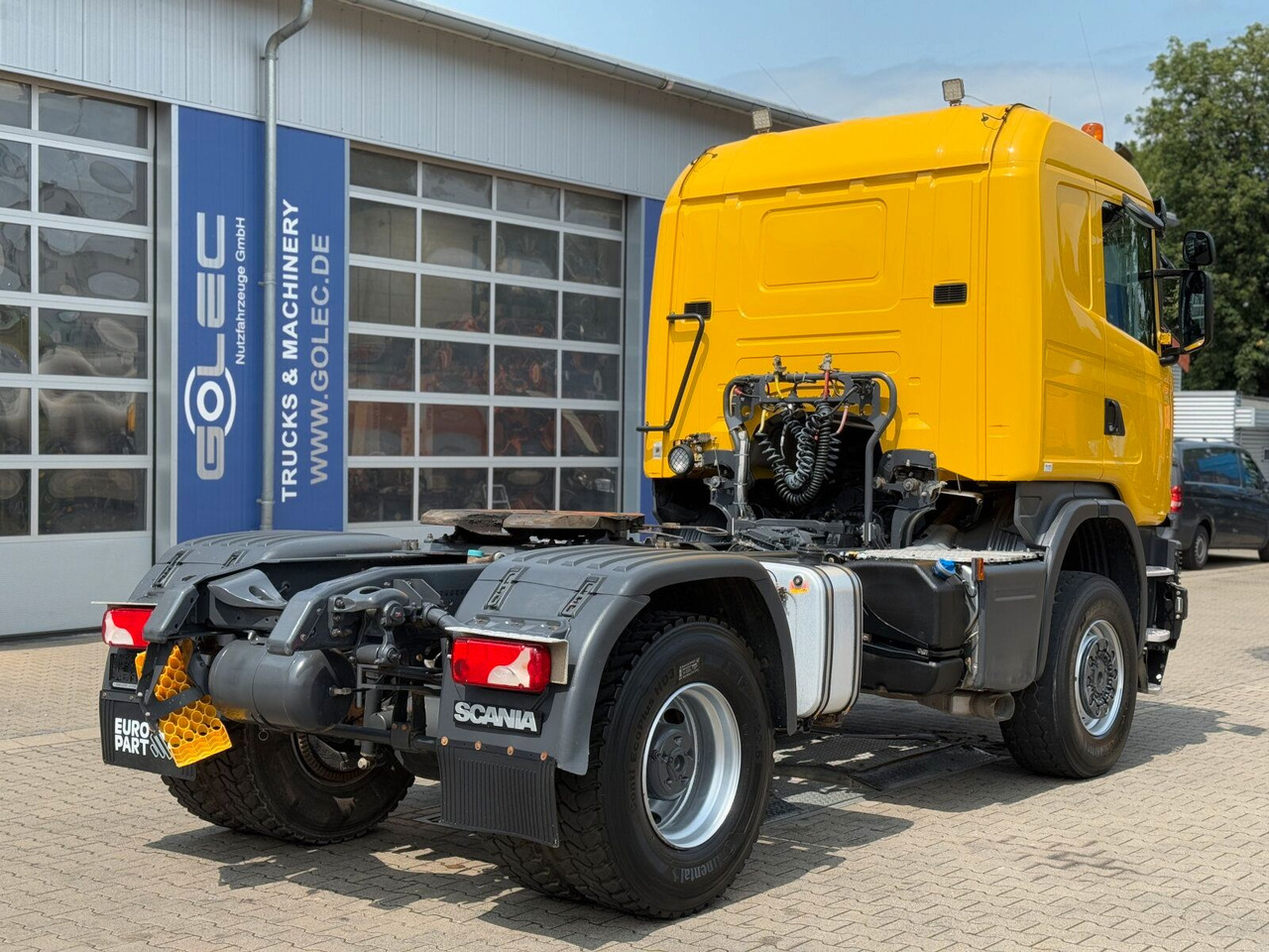 Scania G450 4x4 Euro 6 SZM Kipphydraulik Blatt/ Luft - Tracteur routier: photos 3 Scania G450 4x4 Euro 6 SZM Kipphydraulik Blatt/ Luft - Tracteur routier: photos 3