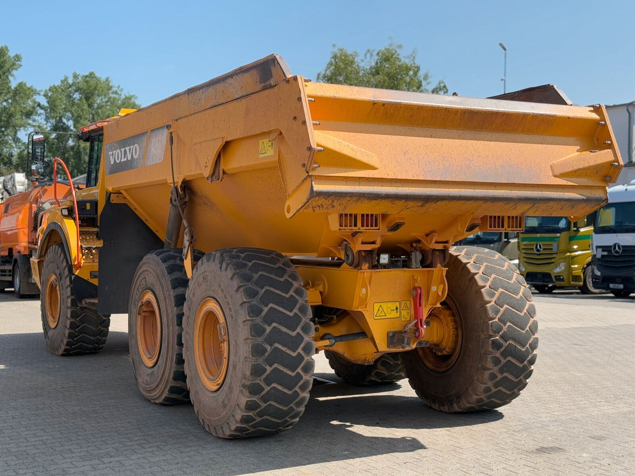 Tombereau articulé Volvo A25G Dumper 10.066 h Baujahr 2021: photos 9