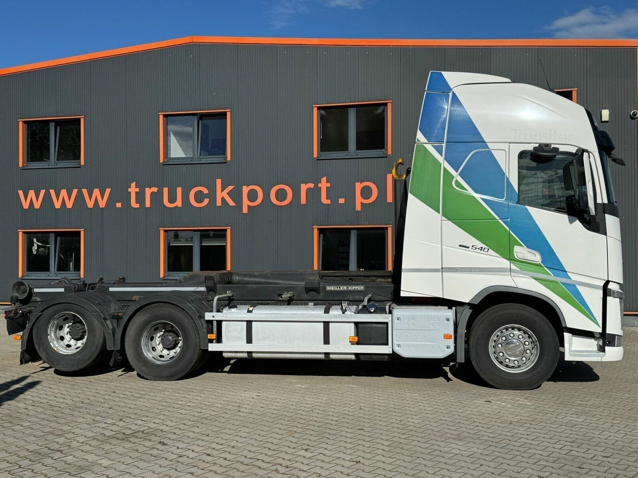 Volvo FH 540 6x2 Abrollkipper MEILLER RK 26.67 - Camion ampliroll: photos 4 Volvo FH 540 6x2 Abrollkipper MEILLER RK 26.67 - Camion ampliroll: photos 4