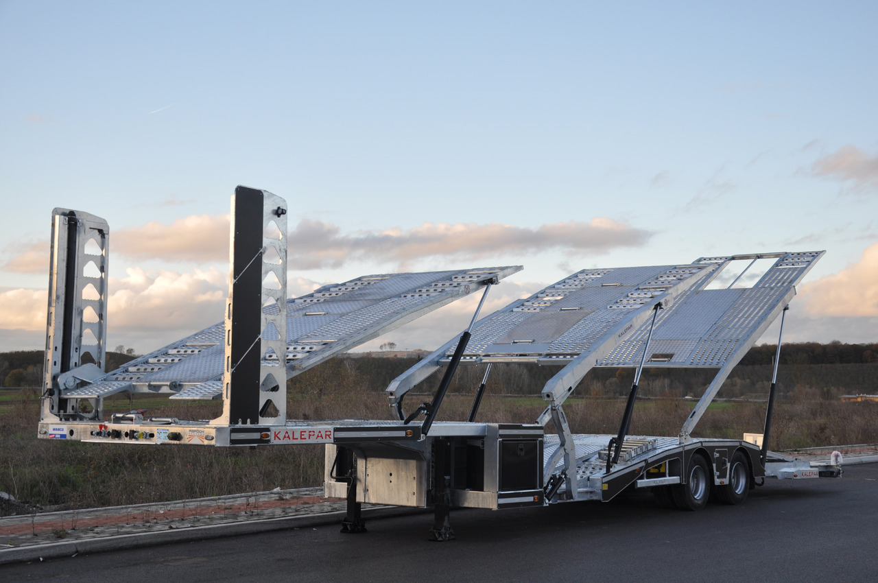 KALEPAR KLP 228V6M1 - Semi-remorque porte-voitures: photos 1 KALEPAR KLP 228V6M1 - Semi-remorque porte-voitures: photos 1