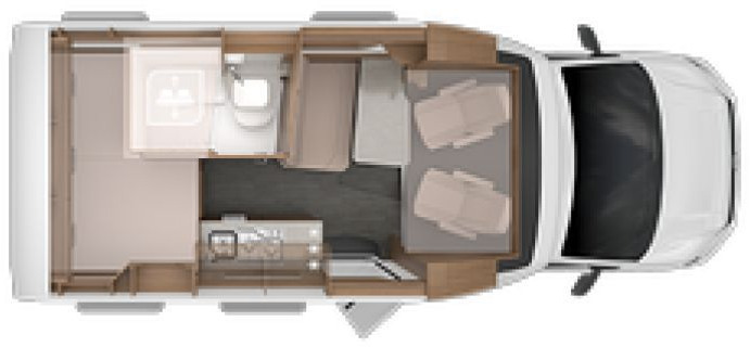 Knaus Tourer VAN 500 MQ Vansation mit viel Ausstattung - Camping-car profilé: photos 2 Knaus Tourer VAN 500 MQ Vansation mit viel Ausstattung - Camping-car profilé: photos 2