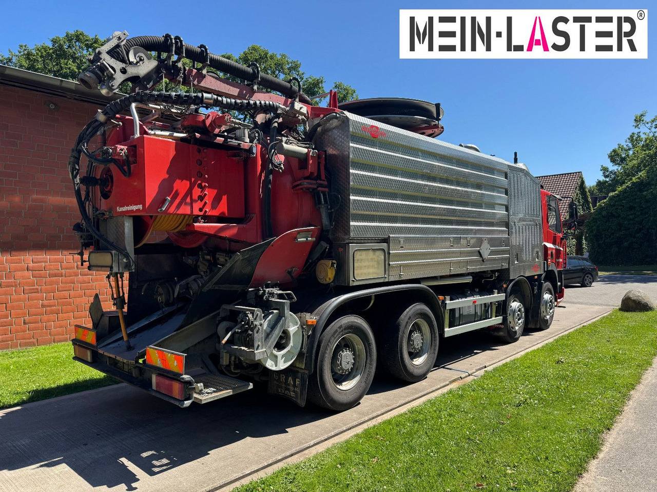 DAF Saug/Spülkombi Cappellotto Wittig/Uraca - Camion hydrocureur: photos 4 DAF Saug/Spülkombi Cappellotto Wittig/Uraca - Camion hydrocureur: photos 4