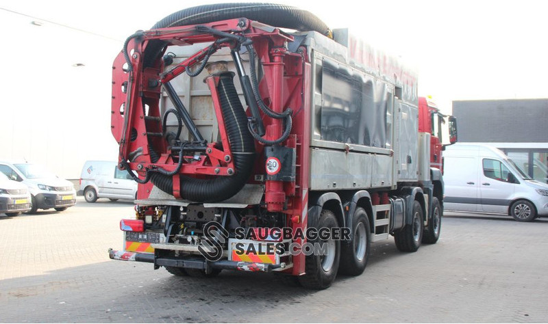 MAN TGA 41.480 MTS 2009 Saugbagger - Camion hydrocureur: photos 5 MAN TGA 41.480 MTS 2009 Saugbagger - Camion hydrocureur: photos 5