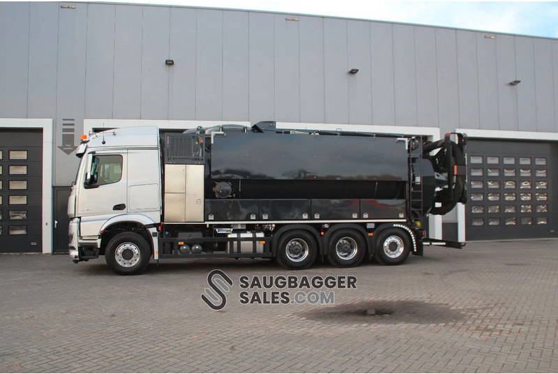 Mercedes-Benz NAAKTGEBOREN Vacu-Press 11.000 - Camion hydrocureur: photos 2 Mercedes-Benz NAAKTGEBOREN Vacu-Press 11.000 - Camion hydrocureur: photos 2