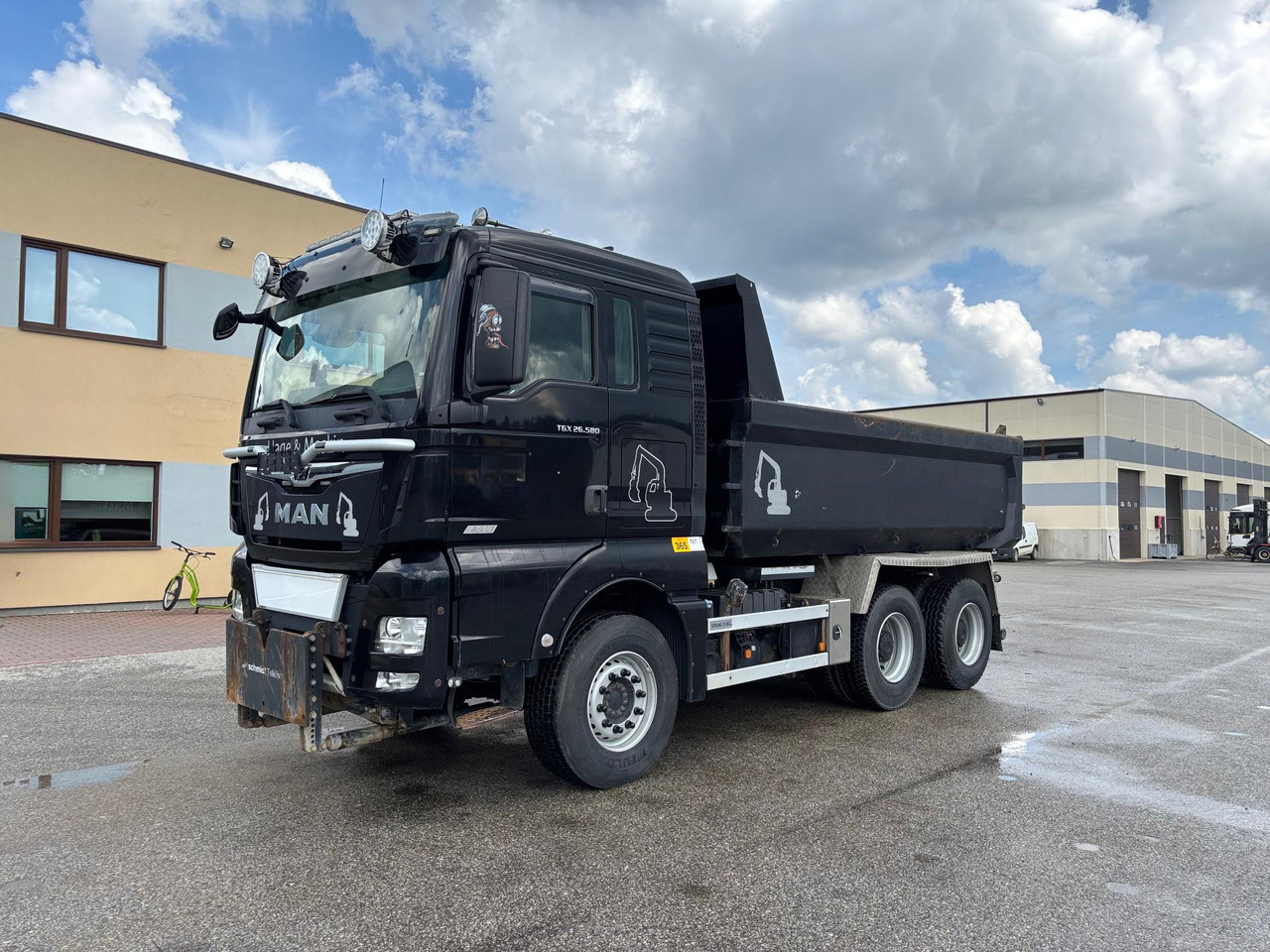 MAN TGX 26.580 - Camion benne: photos 4 MAN TGX 26.580 - Camion benne: photos 4
