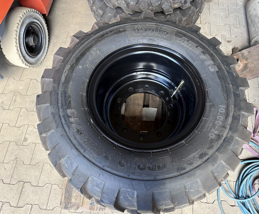 Apollo 10.00 - 20 Apollo Kompletträder - Complet tires - Pneu pour Pelle sur pneus: photos 2 Apollo 10.00 - 20 Apollo Kompletträder - Complet tires - Pneu pour Pelle sur pneus: photos 2