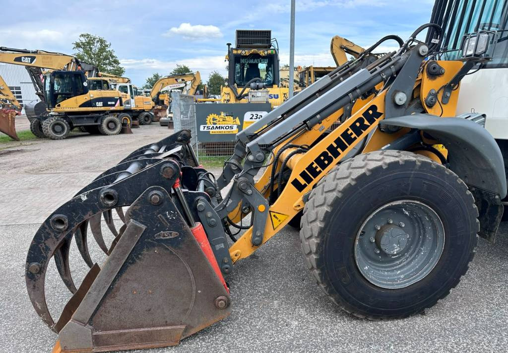 Chargeuse sur pneus Liebherr L 514 Stereo +30 Kmh Klima 3er Kreis Greifschaufel: photos 18