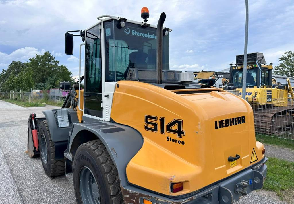 Chargeuse sur pneus Liebherr L 514 Stereo +30 Kmh Klima 3er Kreis Greifschaufel: photos 21
