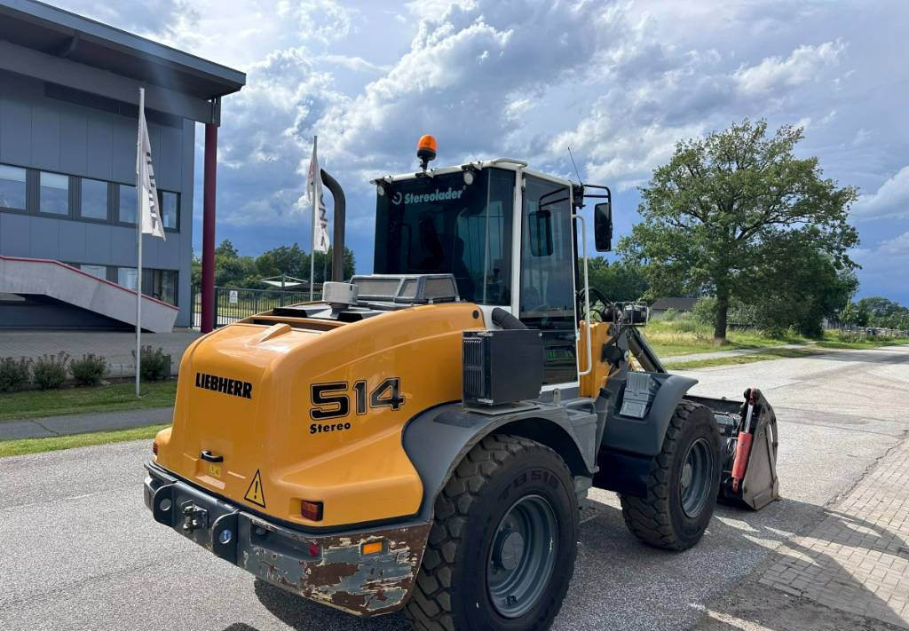 Chargeuse sur pneus Liebherr L 514 Stereo +30 Kmh Klima 3er Kreis Greifschaufel: photos 6