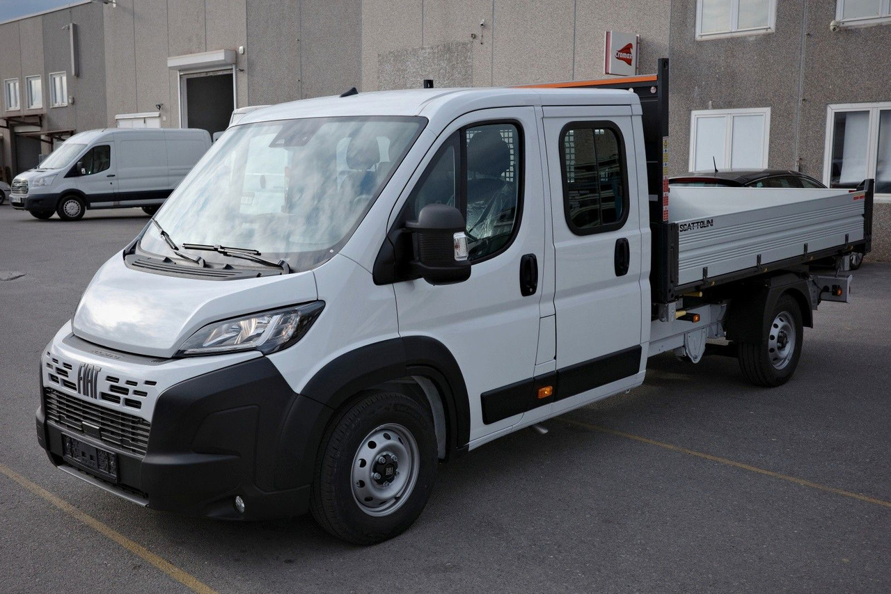 Fiat Ducato 35H Cabinato L4 DoKa 3-Seiten-Kipper 140 - Utilitaire benne, Utilitaire double cabine: photos 1 Fiat Ducato 35H Cabinato L4 DoKa 3-Seiten-Kipper 140 - Utilitaire benne, Utilitaire double cabine: photos 1
