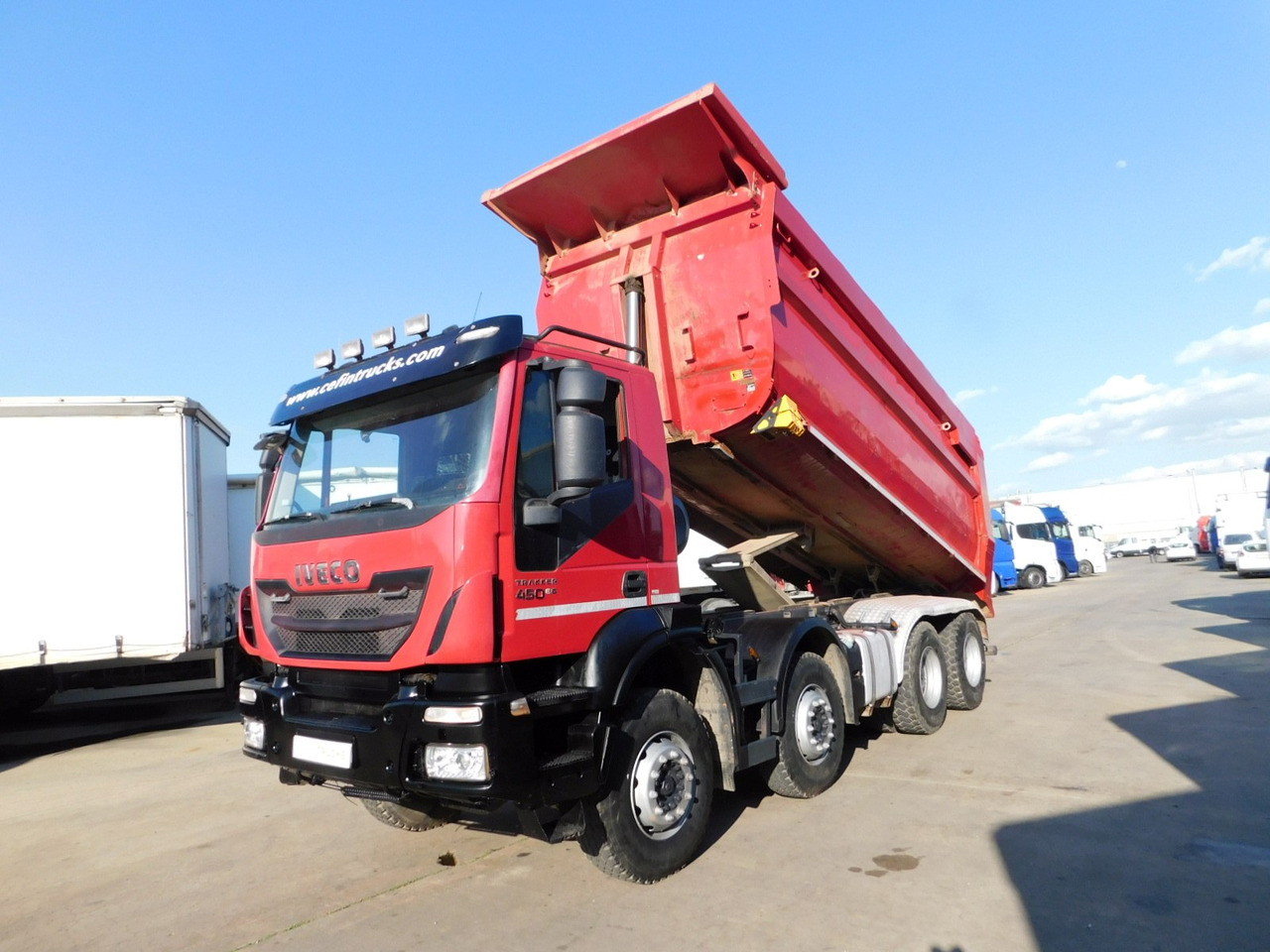 Iveco Trakker 450 - Camion benne: photos 1 Iveco Trakker 450 - Camion benne: photos 1