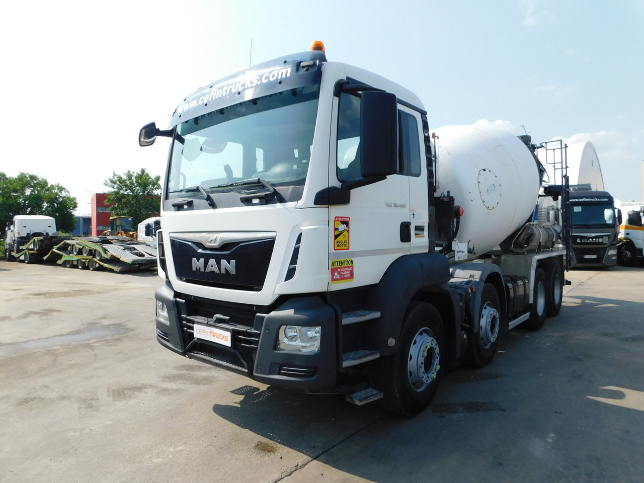 Camion malaxeur Man Tgs 32400: photos 8 Camion malaxeur Man Tgs 32400: photos 8