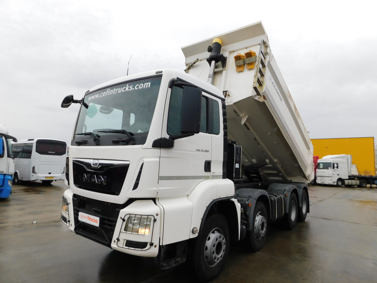 Man Tgs 35400 - Camion benne: photos 1 Man Tgs 35400 - Camion benne: photos 1