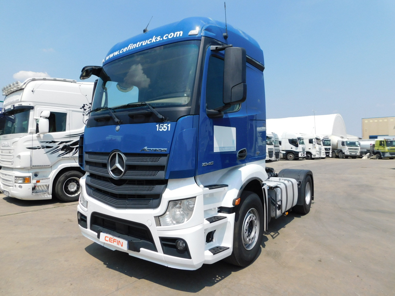 Mercedes Actros 1845 - Tracteur routier: photos 1 Mercedes Actros 1845 - Tracteur routier: photos 1