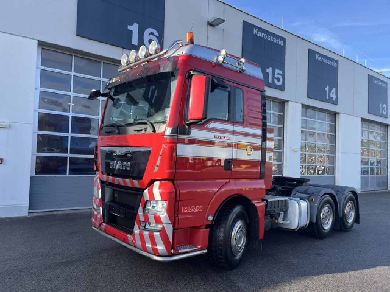 MAN TGX 26.480 6x4 BLS Euro6 Intarder Klima Luftfeder - Tracteur routier: photos 1 MAN TGX 26.480 6x4 BLS Euro6 Intarder Klima Luftfeder - Tracteur routier: photos 1