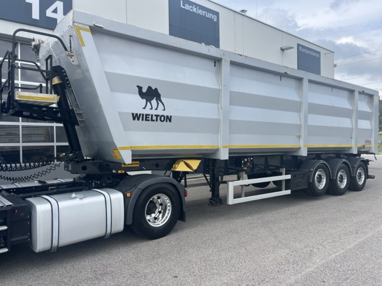 WIELTON SCRAP MASTER 55cbm SCHROTTMULDE - Semi-remorque benne: photos 1 WIELTON SCRAP MASTER 55cbm SCHROTTMULDE - Semi-remorque benne: photos 1