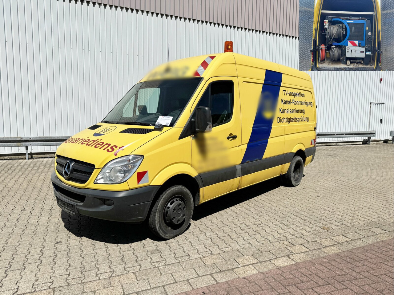 Mercedes-Benz Sprinter 516 KA 4x2 Sprinter 516 KA 4x2, KaRo Hochdruckspüler 150Bar/85l - Camion: photos 1 Mercedes-Benz Sprinter 516 KA 4x2 Sprinter 516 KA 4x2, KaRo Hochdruckspüler 150Bar/85l - Camion: photos 1