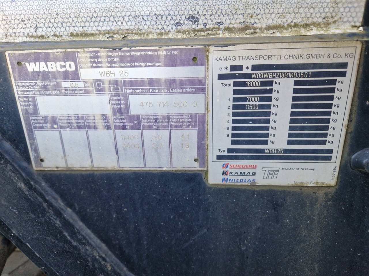 Wiesel WBH 25 P KAMAG Wiesel WBH 25 P - Camion: photos 2 Wiesel WBH 25 P KAMAG Wiesel WBH 25 P - Camion: photos 2