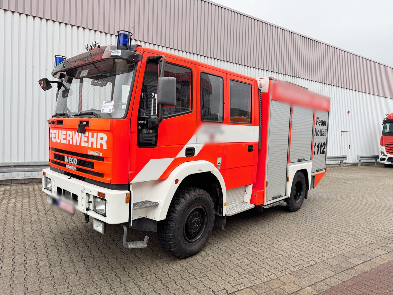 FF 95 E 18 4x4 Doka, LF 8/6 FF 95 E 18 4x4 Doka, Euro Fire, LF 8/6 Feuerwehr - Ambulance: photos 1 FF 95 E 18 4x4 Doka, LF 8/6 FF 95 E 18 4x4 Doka, Euro Fire, LF 8/6 Feuerwehr - Ambulance: photos 1