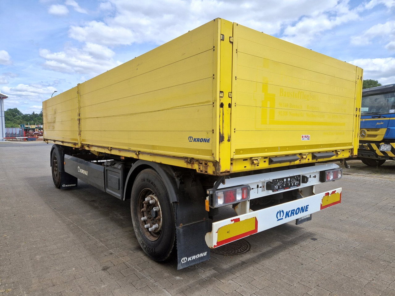 Krone AZP 18 AZP 18 Baustoffanhänger, 5x VORHANDEN! - Remorque plateau: photos 2 Krone AZP 18 AZP 18 Baustoffanhänger, 5x VORHANDEN! - Remorque plateau: photos 2