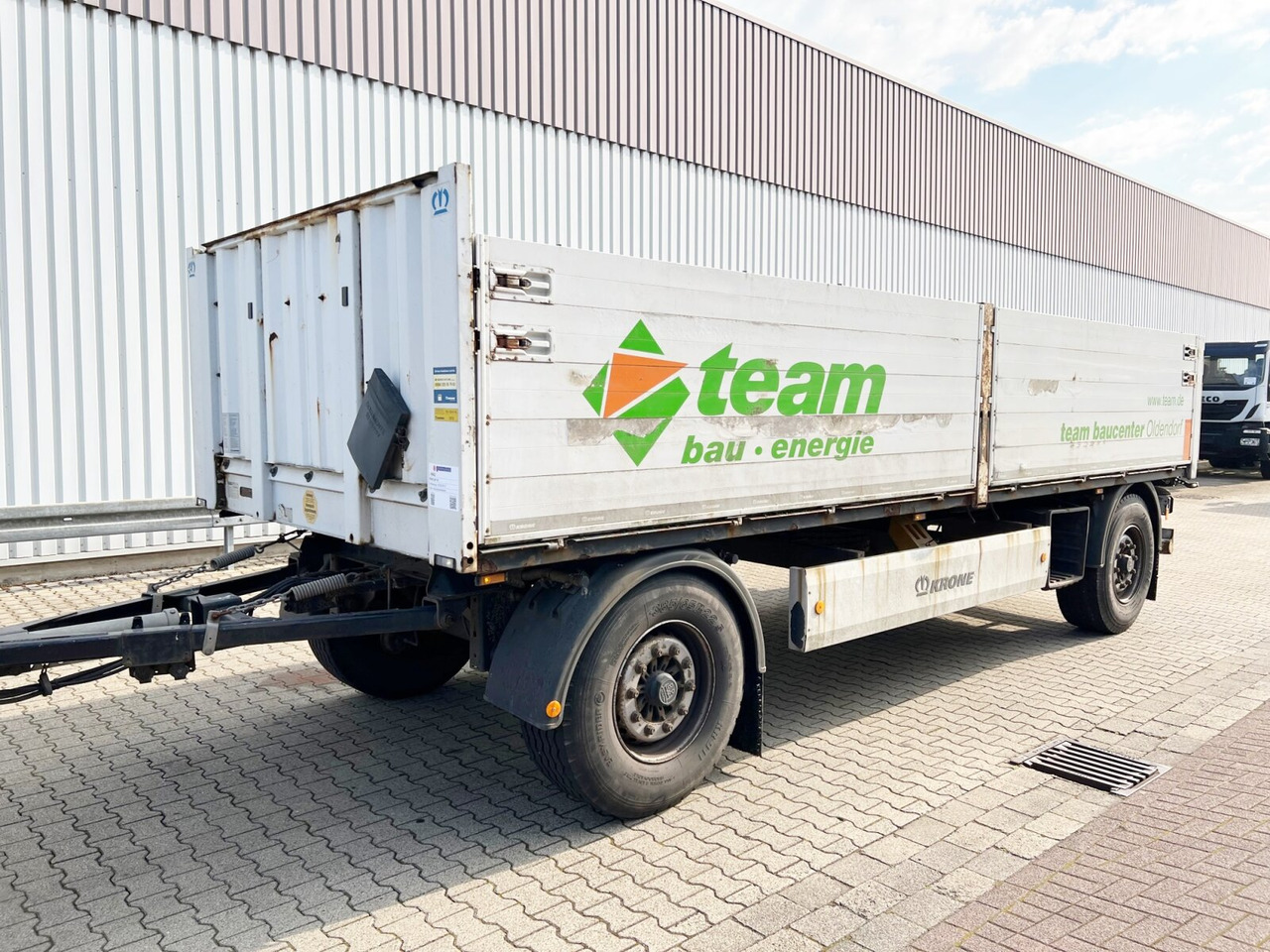 Krone AZP 18 AZP 18 - Remorque plateau: photos 1 Krone AZP 18 AZP 18 - Remorque plateau: photos 1