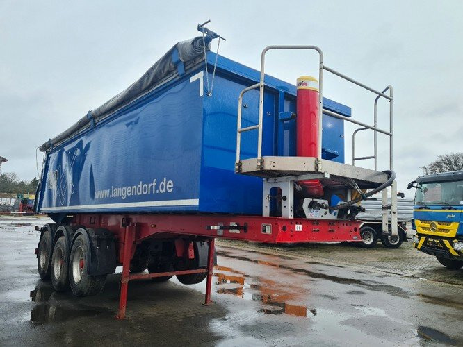 Semi-remorque benne Langendorf SKA 24/31 Langendorf SKA 24/31, Thermo Kastenalumulde 25 cbm,: photos 8