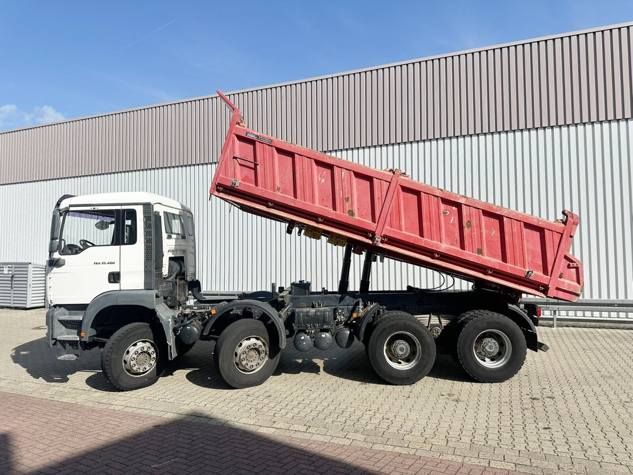 Camion benne MAN TGA 35.400/440 8x4 BB TGA 35.400/440 8x4 BB: photos 8