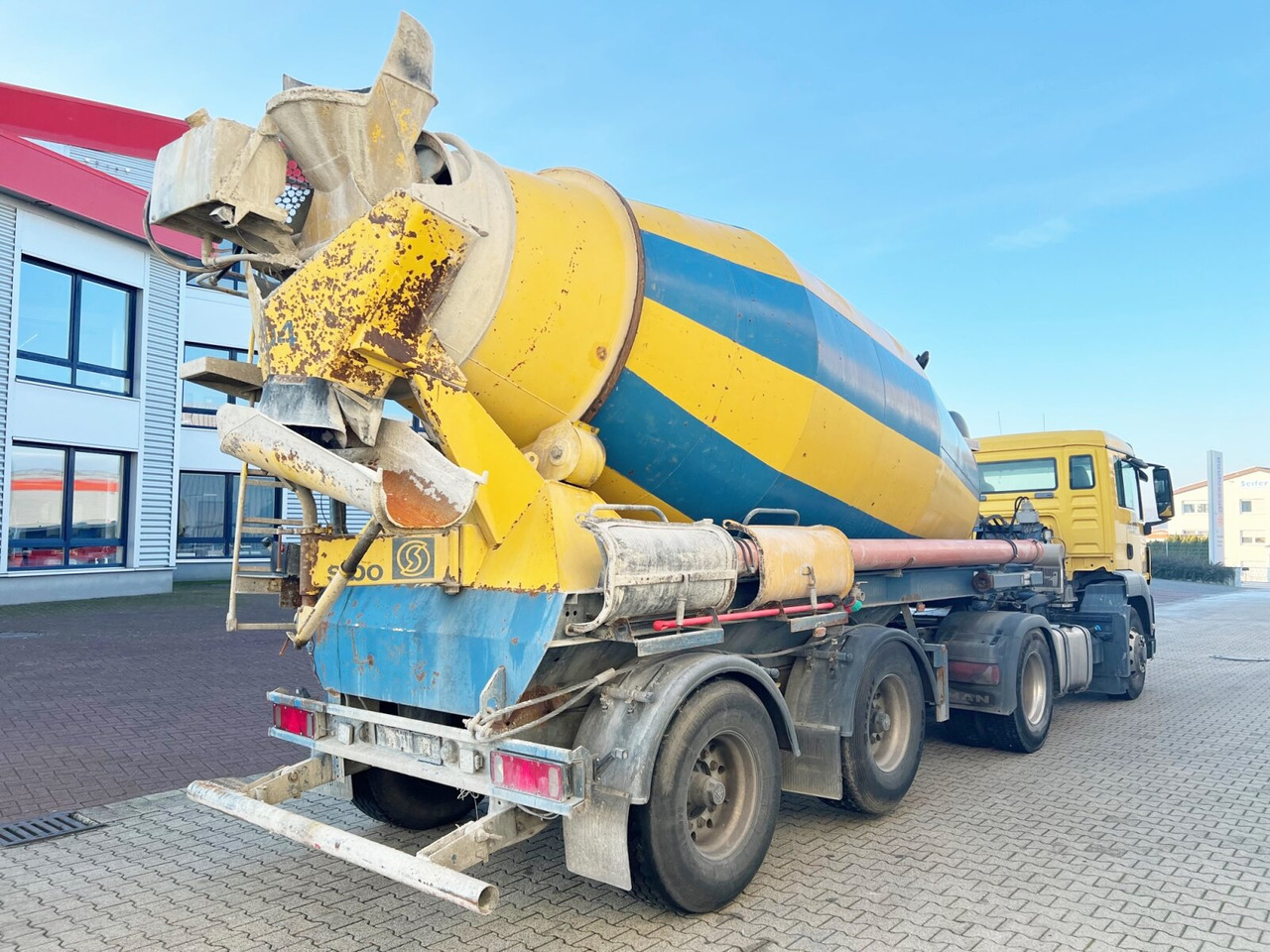 Camion malaxeur MAN TGS 18.440 4X4H BLS TGS 18.440 4X4H BLS, LIEBHERR SF 32 BM/BS Mischer ca. 10m³: photos 13