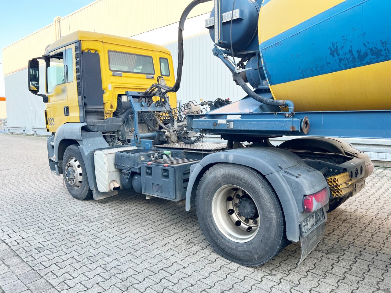 Camion malaxeur MAN TGS 18.440 4X4H BLS TGS 18.440 4X4H BLS, LIEBHERR SF 32 BM/BS Mischer ca. 10m³: photos 7