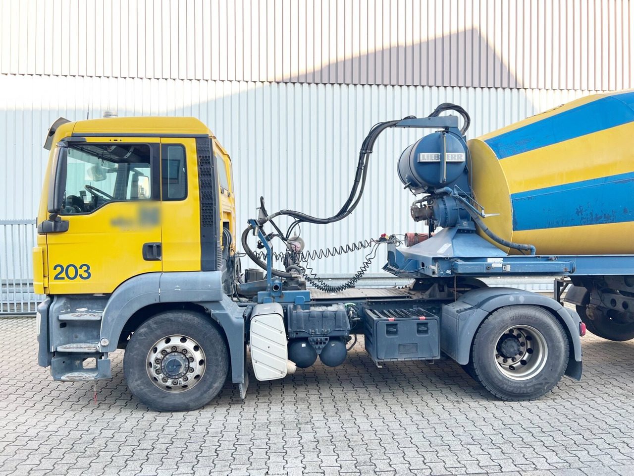 Camion malaxeur MAN TGS 18.440 4X4H BLS TGS 18.440 4X4H BLS, LIEBHERR SF 32 BM/BS Mischer ca. 10m³: photos 8
