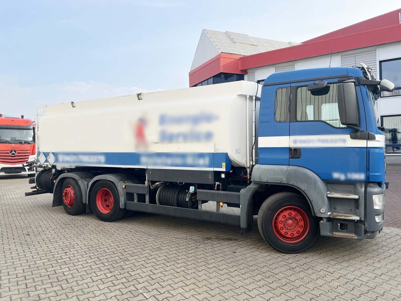MAN TGS 26.400 6x2-4 BL TGS 26.400 6x2-4 BL, Lenk-/Liftachse, ADR, C.H. Bunge Tank ca. 20.600l, 4 Kammern en crédit-bail MAN TGS 26.400 6x2-4 BL TGS 26.400 6x2-4 BL, Lenk-/Liftachse, ADR, C.H. Bunge Tank ca. 20.600l, 4 Kammern: photos 9