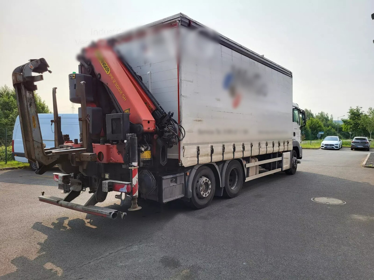MAN TGS 26.400 6x2-4 LL TGS 26.400 6x2-4 LL, Lenk-/Lift, Edscha, Heckkran Palfinger PK23002-C + Jib PJ060A, Funk - Camion à rideaux coulissants, Camion grue: photos 2 MAN TGS 26.400 6x2-4 LL TGS 26.400 6x2-4 LL, Lenk-/Lift, Edscha, Heckkran Palfinger PK23002-C + Jib PJ060A, Funk - Camion à rideaux coulissants, Camion grue: photos 2