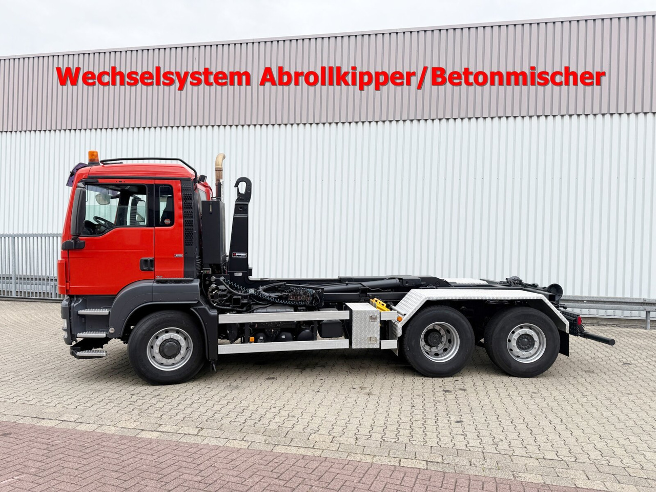 MAN TGS 26.480 6x4H-4 BL TGS 26.480 6x4H-4 BL, Multilift Abroller HydroDrive, Lenk-/Liftachse, Wechselfahrzeug - Camion ampliroll: photos 1 MAN TGS 26.480 6x4H-4 BL TGS 26.480 6x4H-4 BL, Multilift Abroller HydroDrive, Lenk-/Liftachse, Wechselfahrzeug - Camion ampliroll: photos 1
