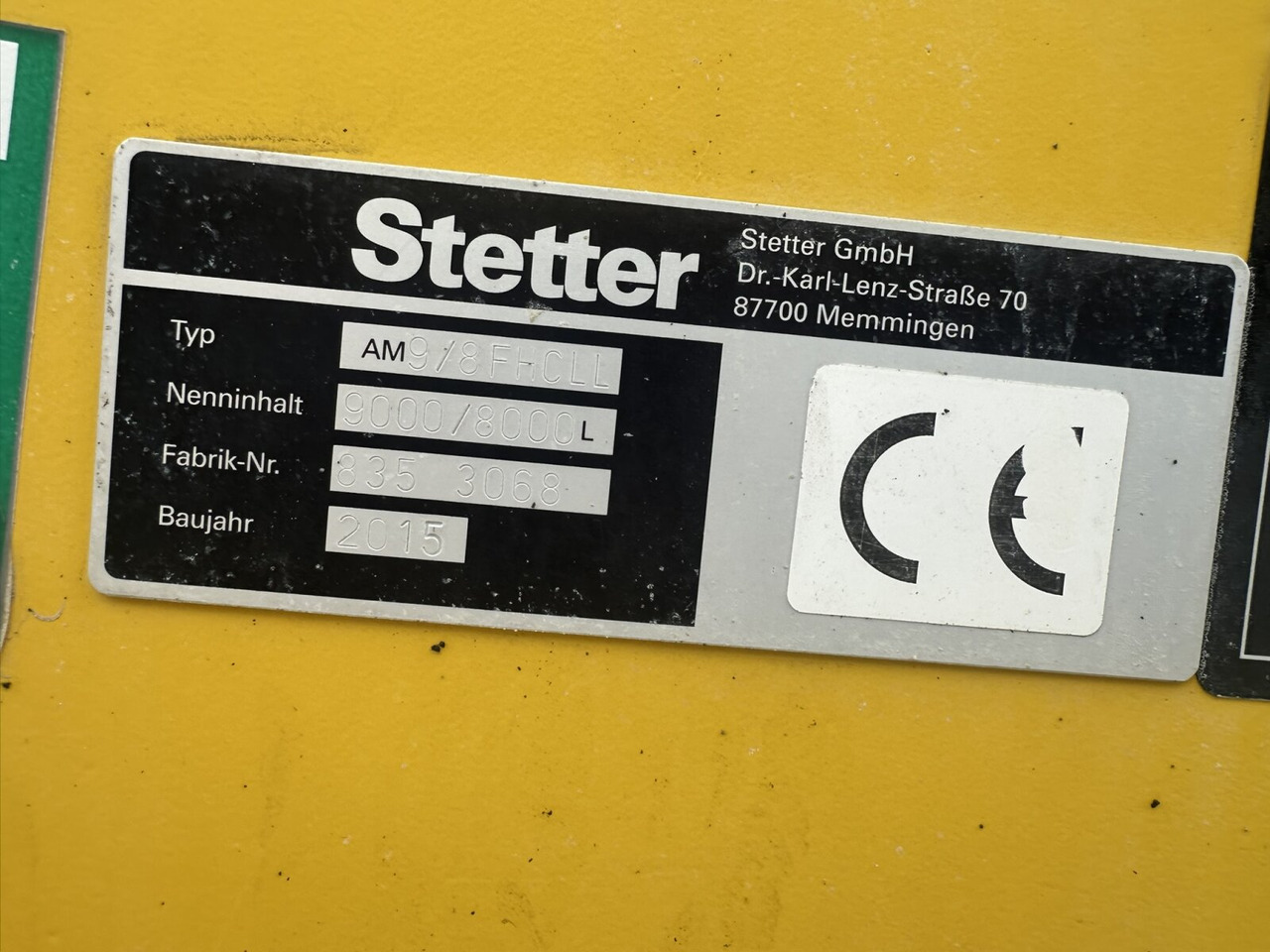 MAN TGS 32.400 8X4 BB TGS 32.400 8x4 BB, Stetter ca. 9m³ - Camion malaxeur: photos 5 MAN TGS 32.400 8X4 BB TGS 32.400 8x4 BB, Stetter ca. 9m³ - Camion malaxeur: photos 5