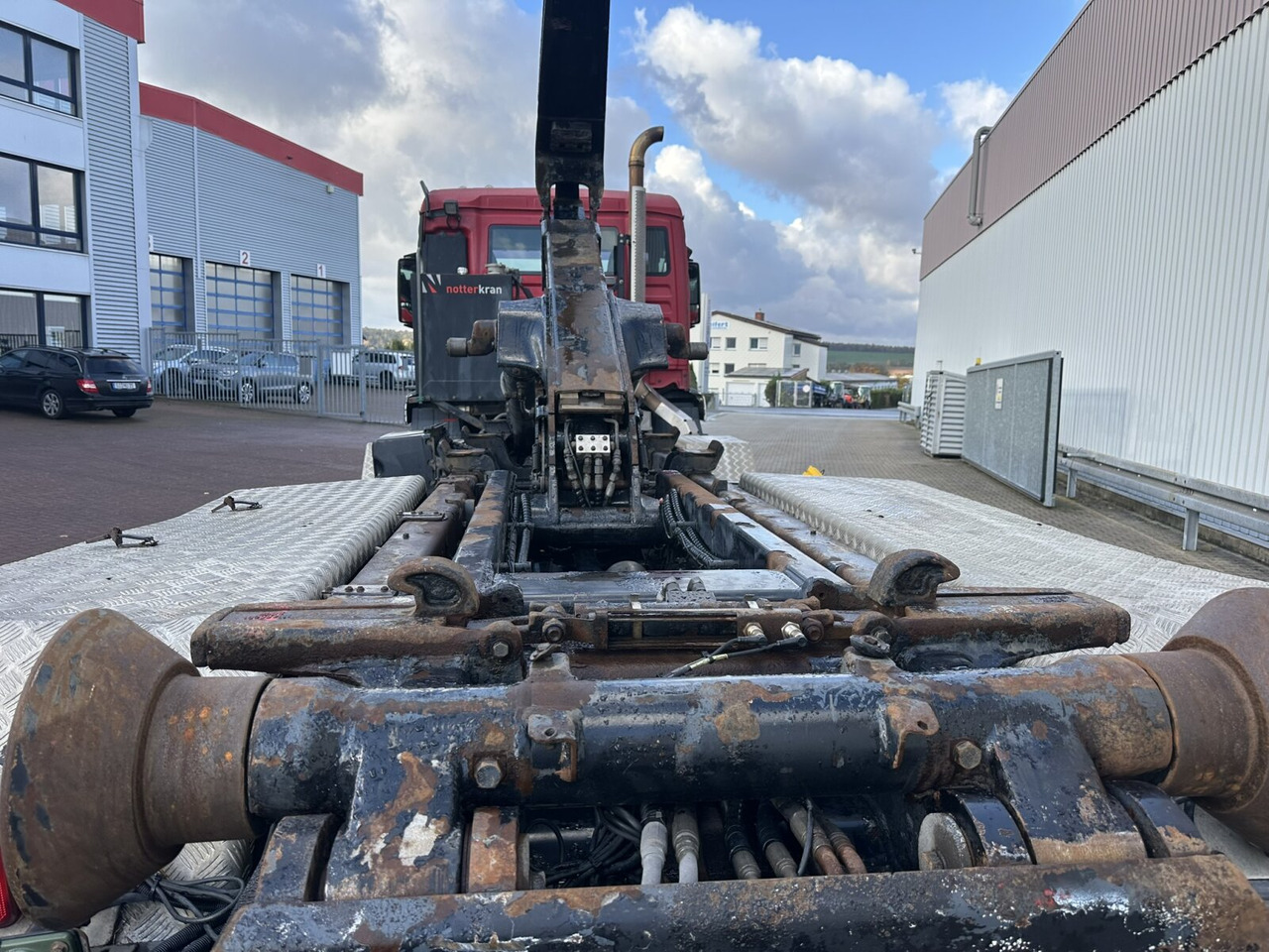 MAN TGS 35.480 8X4 BL TGS 35.400 8x4 BL, Schub-Knick bis 6,5m Container - Camion ampliroll: photos 3 MAN TGS 35.480 8X4 BL TGS 35.400 8x4 BL, Schub-Knick bis 6,5m Container - Camion ampliroll: photos 3