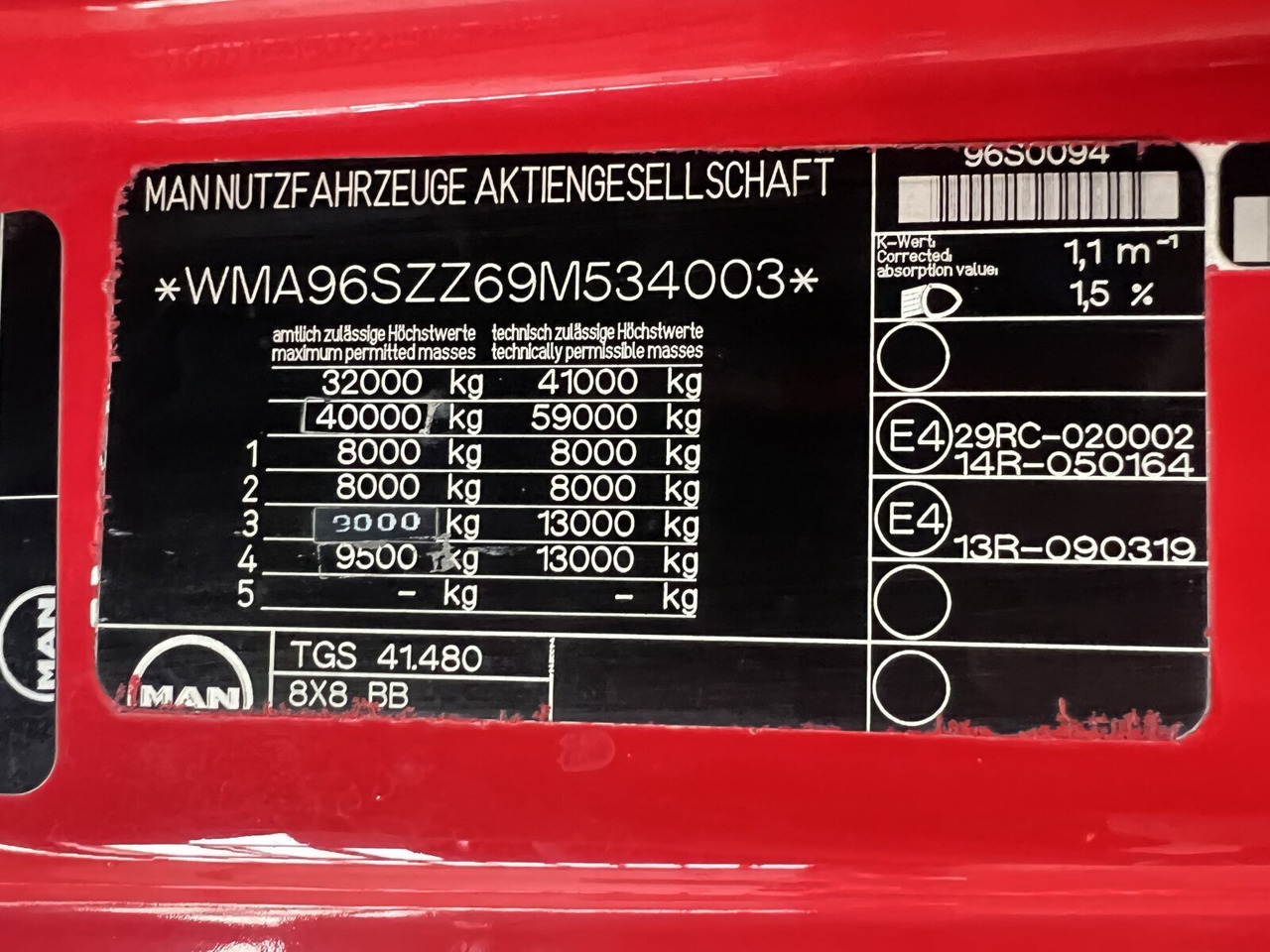 MAN TGS 41.480 8X8 BB TGS 41.480 8X8 BB, Motorabtrieb - Camion ampliroll: photos 5 MAN TGS 41.480 8X8 BB TGS 41.480 8X8 BB, Motorabtrieb - Camion ampliroll: photos 5