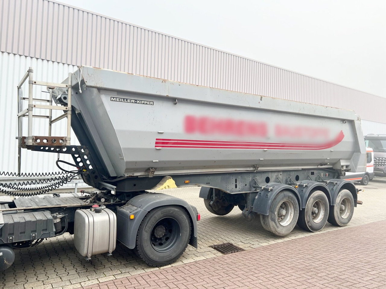 Meiller MHPS 12/27 MHPS 12/27, Stahlmulde ca. 26m³, Liftachse - Semi-remorque benne: photos 3 Meiller MHPS 12/27 MHPS 12/27, Stahlmulde ca. 26m³, Liftachse - Semi-remorque benne: photos 3