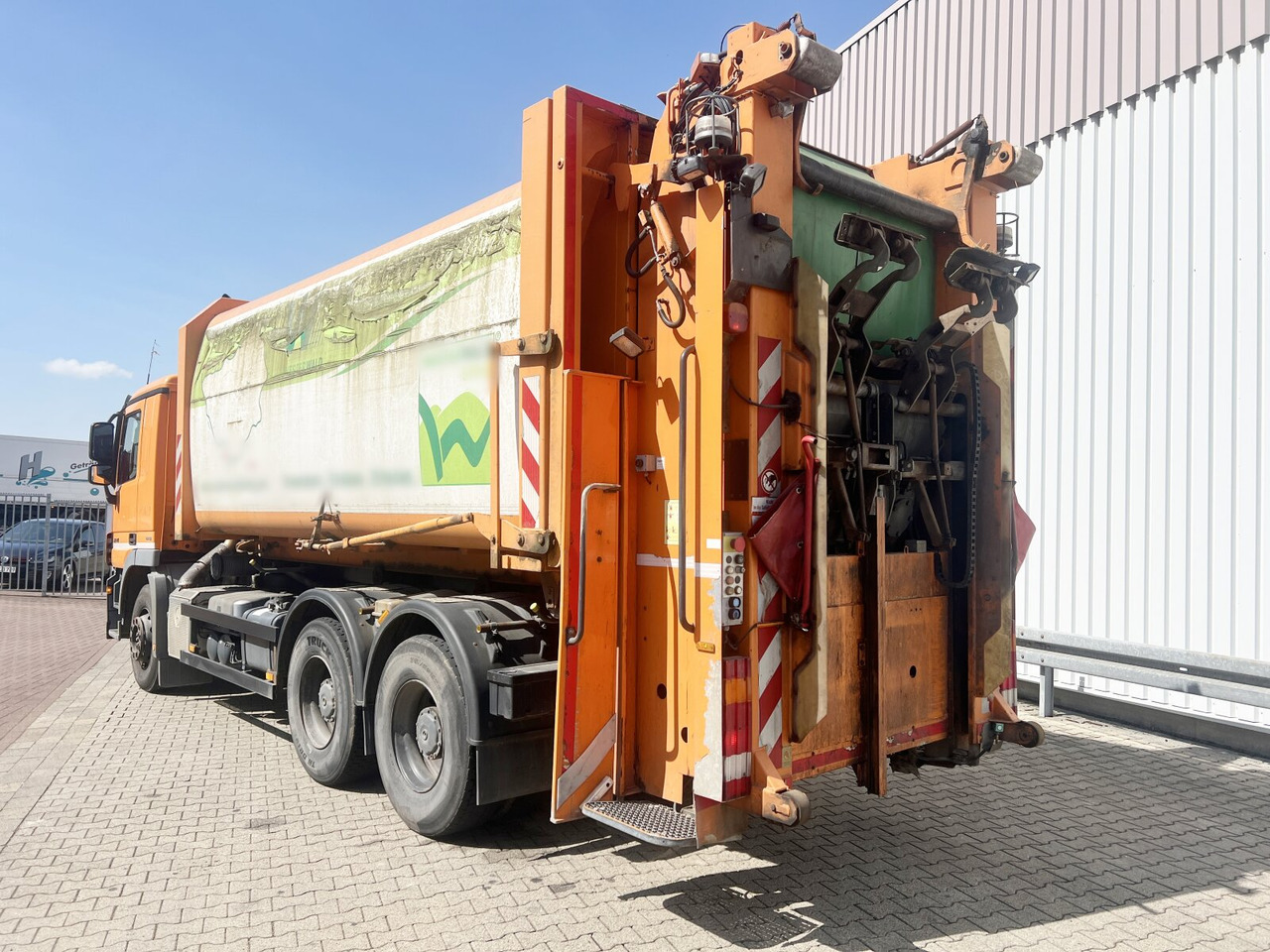 Benne à ordures ménagères pour transport de déchets Mercedes-Benz Actros 2641/48 L 6x4 Actros 2641/48 L 6x4, Seilabroller, Haller Lotos, Zöller Schüttung: photos 12