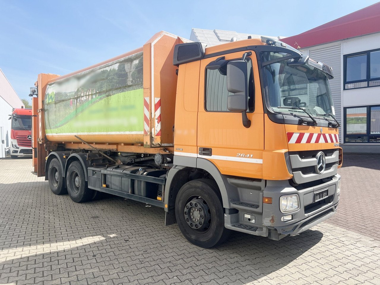 Benne à ordures ménagères pour transport de déchets Mercedes-Benz Actros 2641/48 L 6x4 Actros 2641/48 L 6x4, Seilabroller, Haller Lotos, Zöller Schüttung: photos 8