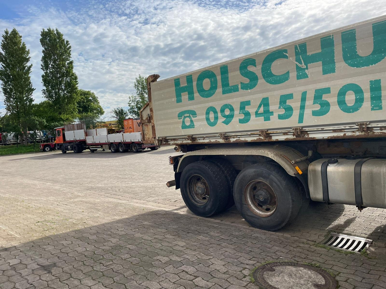 Camion benne Mercedes-Benz Actros MP III 3544/8x4/4 Actros MP III 3544/8x4/4, 3 Pedale: photos 15