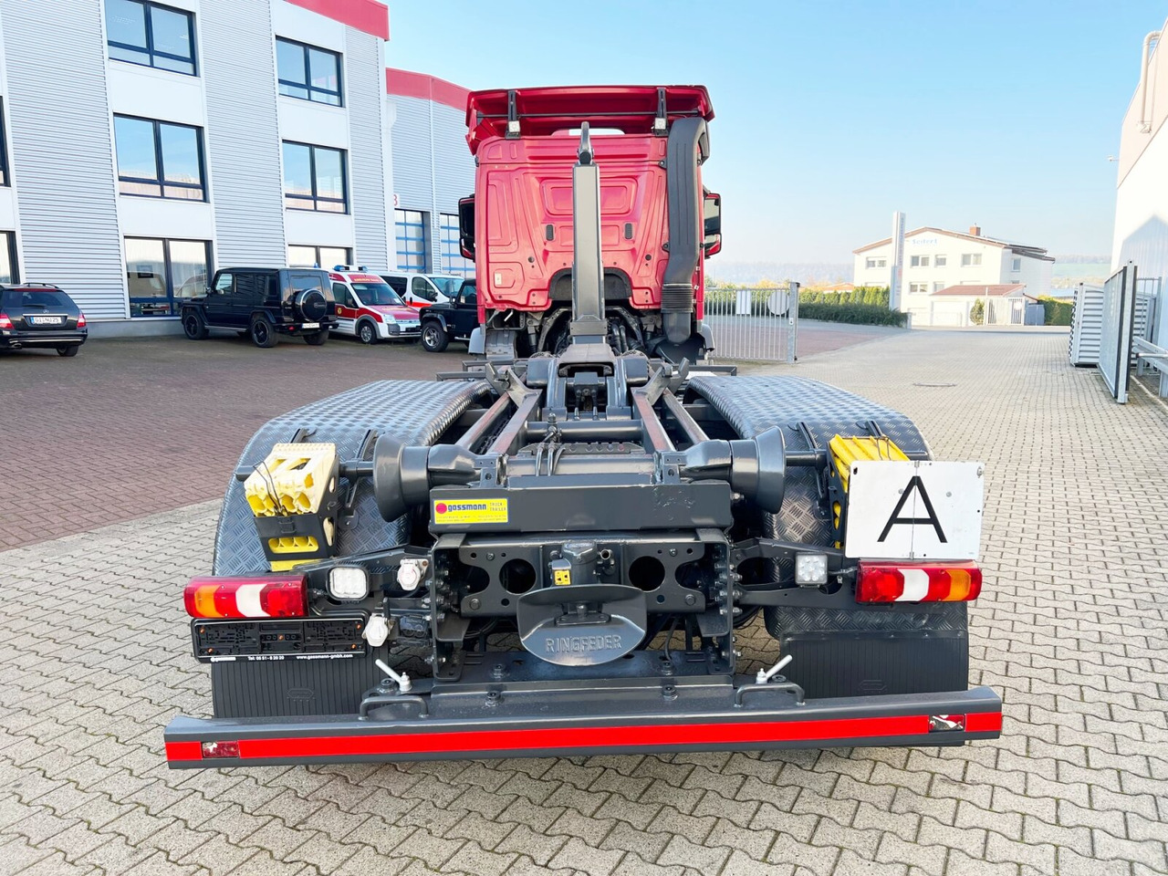 Camion ampliroll Mercedes-Benz Antos 2545 L 6x2 Antos 2545 L 6x2, Retarder, Lenk-/Liftachse: photos 11