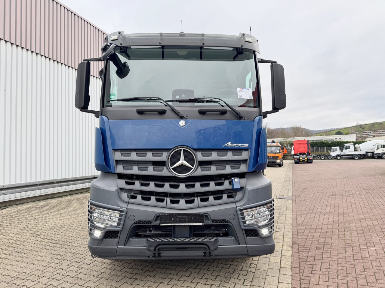 Camion grue, Camion plateau Mercedes-Benz Arocs 2642 6x4 Arocs 2642 6x4 mit Heckkran Atlas AK 186.3 V-2: photos 9
