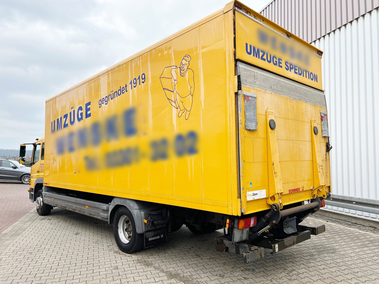 Camion fourgon Mercedes-Benz Atego 1224 L 4x2 Atego 1224 L, Möbelkoffer, Dautel LBW, 42 cbm: photos 12