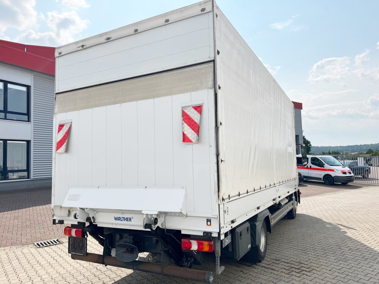Camion à rideaux coulissants Mercedes-Benz Atego 818/23 L 4x2 Atego 818/23 L 4x2 mit Sörensen LBW: photos 9