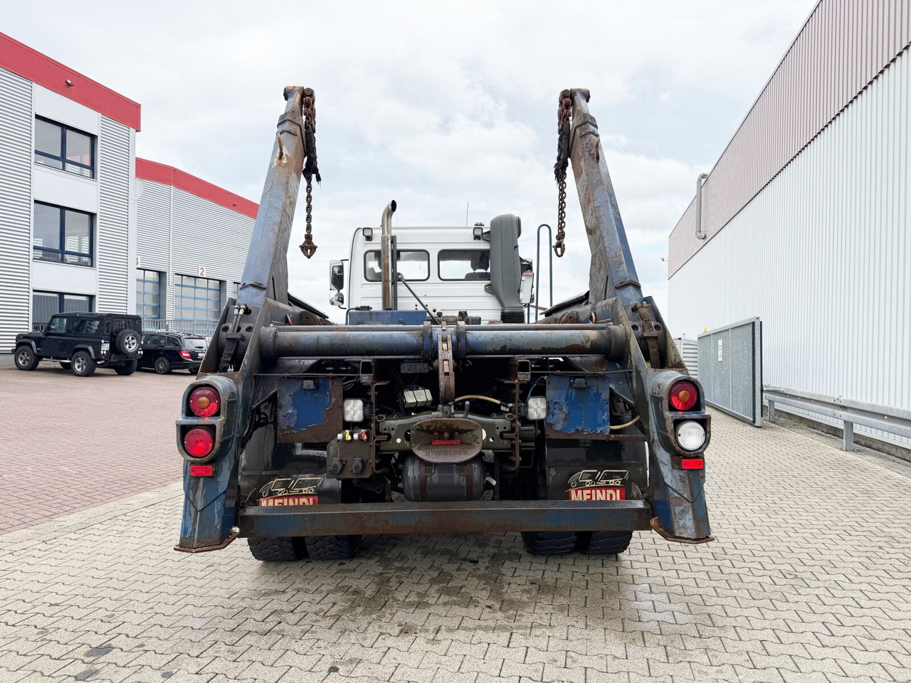 Camion multibenne Mercedes-Benz Axor 1824 AK 4x4 Axor 1824 AK 4x4, Tele-Absetzer, Winterdienstausstattung: photos 13