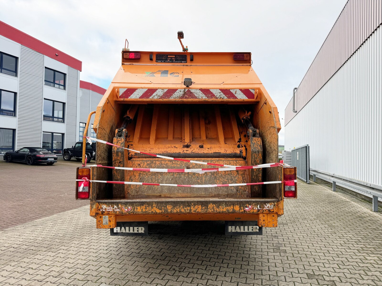 Benne à ordures ménagères pour transport de déchets Mercedes-Benz Econic 2633 LL 6x2/4 NLA Econic 2633 LL 6x2/4 NLA, EEV, Lenkachse, Haller Aufbau: photos 12